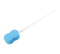 DIYEAH Brosse Dos à Long Manche 1 Pièce, Éponge Exfoliante Bleue 8 de Chiffre, Brosse Douce pour Corps, Gratte-dos Ergonomique pour Soin Quotidien