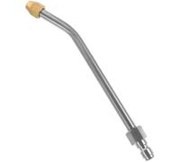 DIYEAH Buse de Haute Pression, Buse de Lavage de Voiture, Métal, Raccord Rapide, Angle 30°, Sortie 1,2mm, Entrée 0,25 Pouce, /3600 Psi, pour Nettoyage Domestique et Arrosage