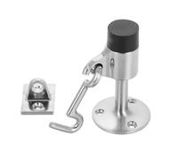 DIYEAH Butée de Porte Robuste en Acier Inoxydable avec Crochet Cale-Porte Antivent pour Bateau Fixation Murale Sécurisée Amortisseur Silencieux Protection les Courants et Vents