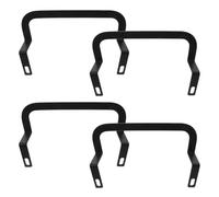 DIYEAH Butées de Matelas Antidérapantes en Métal 20x50x265 Mm, Support de Matelas Robuste, Stabilisateurs sans Perçage, pour Lit Double, Fixation Anti-Glissement, Lot de 4 Pièces, Usage