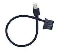 DIYEAH Câble Adaptateur Ventilateur Broches vers USB Mâle Câble De pour Ventilateur Ordinateur Noir