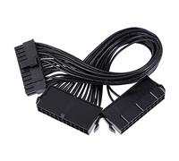 DIYEAH Câble D’Alimentation 24 Broches 32cm Noir pour Carte Mère