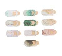 DIYEAH Cache-Objectif pour Téléphone et Ordinateur Portable Marbre 10 Pièces, Couverture de Protection Vie Privée Légère et Solide, Accessoire Pratique pour Caméra, Style Aléatoire