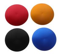 DIYEAH Cache-poussière pour Pédalier de VTT et Vélo de Route, Capuchon d'arbre Central en Alliage D'aluminium Léger, Protection Anti-poussière, 4 Pièces Multicolores, Accessoires