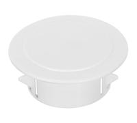 DIYEAH Cache-trou Mural Décoratif en Plastique Abs Blanc, Bouchon Amovible pour Trou de Climatisation et Ouvertures à Persiennes, pour Pièces à Vivre