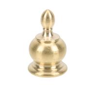 DIYEAH Cache-vis En Cuivre 10 Filet Interne Bouchon De Lampe Décoratif Européen Embout D’abat-jour Pour Lampe De Bureau Lampadaire Grand Modèle Vintage Usage Intérieur