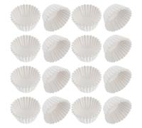 DIYEAH Caissettes Cupcake en Papier Blanc, Rondes, Résistantes à Haute Température, Jetables, pour Baking de Muffins et Bread, Pack de 1000 Pièces Élégantes et Antiadhésives