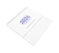 DIYEAH Calendrier de Bureau Petit Calendrier Debout à Feuillets Mensuels pour Planification Maison Bureau ou École Parfait pour Noël et An Design Dégradé
