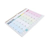 DIYEAH Calendrier Mural Mensuel Grand Calendrier à Spirale Pour Notation Des Événements Pour Planification Quotidienne