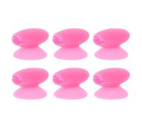 DIYEAH Capuchons en Silicone Facile à Nettoyer pour Pinceaux à Lèvres 6 Pièces Protection Anti-perte Maintien Stable pour Soins de Pinceaux à Lèvres