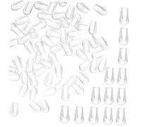 DIYEAH Capuchons Ronds en Pvc Protection Simple Blessures pour Lave-vaisselle Lot de 200 Embouts Compacts Remplaçables pour Panier de Machine Domestique