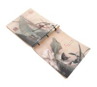 DIYEAH Carnet de Croquis Manuel à Papier Épais, Format Moyen, Couverture Reliée la Main Style Ancien, Papier Kraft Naturel, pour Dessin, Aquarelle et Peinture, Cahier Artistique