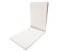 DIYEAH Carnet de Croquis Portable Papier Kraft avec Reliure Spirale Cahier Non Ligné pour Dessin Peinture et pour Artistes de