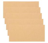 DIYEAH Carnet de factures à usage professionnel en deux parties, 5 blocs de 100 feuilles, 15 x 7 cm, papier jaune, double exemplaire automatique, pour gestion des transactions en