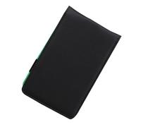 DIYEAH Carnet de Score de Golf en PU Noir, Léger et Solide, 1 Pièce, Bloc-Notes pour Enregistrement des Scores sur Parcours, Accessoire Extérieur pour Joueurs de Golf