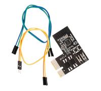 DIYEAH Carte D'extension Plastique et Puce pour Bouton d'alimentation PC Câble et Résolution de Crash Écran Facile à Utiliser pour Allumage à Distance