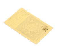 DIYEAH Cartes de Prière Religieuses Dorées Décoratives Cartes de Gratitude et Motivation Cadeau pour Femmes Usage Maison et Lieux de Culte