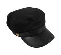 DIYEAH Casquette de facteur : Casquette de poste vintage des années 1980, | Casquette d'uniforme de la Poste pour événements costumés, jeux de rôle, spectacles, défilés et collection de costumes