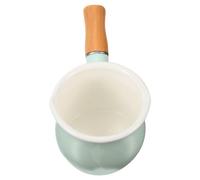 DIYEAH Casserole à Lait Émaillée Mini Légère et Polyvalente pour Cuisson Sauces et Soupes Compatible Induction Facile à Utiliser une Main Couleur Aléatoire Couleur Aléatoire