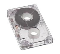 DIYEAH Cassette Audio Vierge 60 Mini Vintage pour Enregistrement Musical Et Séminaires Boîtier Transparent, Accessoire Audio Pratique Et Stable pour Amateurs Et Professionnels