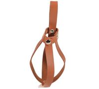 DIYEAH Ceinture de Flacon de Potion en Cuir Marron, Célébration Halloween | Accessoire Réaliste pour Fêtes, Forme Sphérique et Bouteille, Toucher Confortable, Esprit Rituel Mystérieux