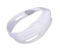 DIYEAH Ceinture Raffermissante Visage en V Bande Amincissante Respirante Blanche à Infrarouge Lointain, Ceinture Lifting Menton Ajustable, Accessoire Professionnel pour Modelage