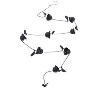 DIYEAH Chaîne de Pluie Fer Décorative avec Oiseau Vintage Récupérateur Eau de Pluie pour Gouttière Extérieure Résistante Aux Intempéries Facile à Suspendre Ambiance Sonore Apaisante pour