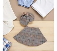 DIYEAH Chapeaux de Déguisement Costumes pour Chats Compris Un Chapeau de Détective Cape de Cosplay pour Fêtes et Jeux de Rôle