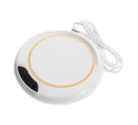 DIYEAH Chauffe-Tasse Électrique USB Réglable Tapis Chauffant Étanche pour Bureau Maintien Température Constant pour Boissons Chaudes Café Thé et Lait Design Élégant et Sécurisé