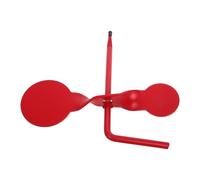 DIYEAH Cible à Vis Autotaraudeuse 2,5 Mm Double Face en Bois Cible Rotative à 360 Degrés pour Entraînement de Tir Installation sans Outil pour Usage Intérieur et Extérieur