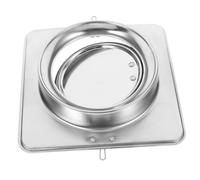 DIYEAH Clapet Anti-retour pour Hotte Aspirante Déclenchement Fusible Haute Température Ouverture Automatique Évacuation Fumées Joint Étanche Résistant Oxydation Accessoire Ventilation