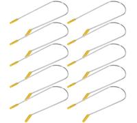 DIYEAH Clip de Fixation pour Bigoudis Chauffants en Acier Inoxydable, Lot de 16 Pièces, Maintien Sécurisé pour Cheveux, Remplacement de Goupille pour Rouleaux Chauffants
