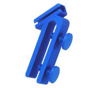 DIYEAH Clip pour Aquarium en Abs Bleu, Support de Tuyau d'eau Ajustable