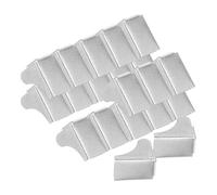 DIYEAH Clips Métalliques Support Étagère 20 Pièces pour Rangement la Cuisine Placard Armoires, Installation Rapide et Ajustement Facile pour Bureau et Bibliothèque