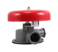 DIYEAH Cloche Alarme Incendie Hydraulique pour Évacuation Urgence Dispositif de Sécurité Rond Système Alarme Adapté Aux Écoles Usines et Environnements Industriels Installation Facile et