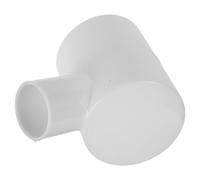 DIYEAH Connecteur de Buse en Plastique Blanc Pièce de Rechange Étanche Compatible Nettoyeur Vapeur pour Appareil à Vapeur Faciale pour Usage à Domicile Salon
