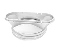 DIYEAH Connecteur de Tuyau Évacuation pour Climatiseur Adaptateur Flexible pour Tuyau Aération Compatible avec Tuyaux de Installation Facile sans Vis Ruban Accessoire Pratique pour