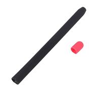 DIYEAH Coque Silicone de Protection pour Pencil Génération Housse Antidérapante et Antichoc Noir et Rouge Compatible avec Stylet Touch Pen