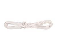 DIYEAH Corde de Mât de Drapeau en Coton 6 Mm X 20 M Corde de Levage Résistante pour Extérieur pour Mât Polyvalente pour Camping et Décoration Extérieure