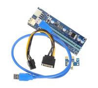 DIYEAH Cordon Alimentation pour Ordinateur Adaptateur Secteur Rallonge Cordon Alimentation Pcie Rallonge USB pour Carte Adaptateur