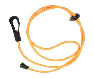 DIYEAH Cordon de Pagaie Anti-Perte Élastique Jaune, Sangle de Sécurité Extensible pour Kayak, Canoë et Sup, Accessoire Nautique Pratique pour Fixation Paddle en Sports Nautiques