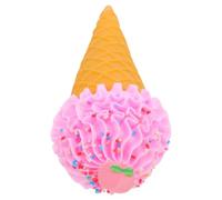 DIYEAH Cornet Polyvalents PVC de Glace la Factice Résistant et Réaliste en Déformation, Accessoires de Fête pour Décoration de Boutique de Thé Présentation de Nourriture