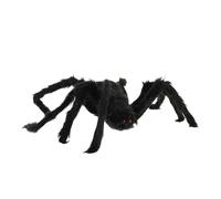 DIYEAH Costume Halloween pour Chiens en Peluche Noire Confortable Huit Pattes D'araignée Simulées, Décoration Effrayante pour Animaux de Compagnie et Accessoires Photo