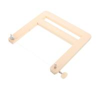 DIYEAH Coupe-Savonnette Ménager en Bois Fil Métallique Tranchant Trancheuse à Savonnette Multifonction Réutilisable Outil pour Découpe Précise de Savons Artisanaux Accessoire de