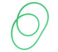 DIYEAH Courroie Ronde de Sèche-linge en Polyuréthane Pu, Bande O sans Joint Surface Lisse ou Rugueuse, Remplacement Solide pour Roulement Tambour, Entretien Équipement Électroménager