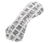 DIYEAH Coussin Lesté Yeux en Tissu Herbe D'armoise, Coussin Chauffant Portable pour Yoga et Relaxation à Domicile, Conforme Contour des Yeux
