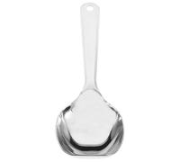 DIYEAH Cuillère de Service Carrée Inox 304 Grosse Taille Manche Long Bol Profond, Louche Cuisine Polyvalente pour Buffet Professionnel Restauration, Ustensile Cuisine en Acier Inoxydable Robuste