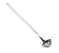 DIYEAH Cuillère Multifonctionnelle en Acier Inoxydable Argenté Long Manche pour Condiments et Sucre, Opération Confortable Cuisine et Assaisonnement