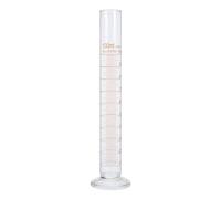 DIYEAH Cylindre Gradué Verre Épais Résistant Chaleur pour Laboratoire Chimie Mesure Précise Liquides Transparente