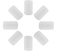 DIYEAH Cylindres En Mousse Blanche 10 Tubes En Polystyrène Expansé Pour Bricolage Artisanat Et Modélisation De Noël 4 96 X 3 18 Cm